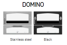 Vedspis Domino D8 Maxi är en snygg och effektiv vedspis med miljövänlig förbränning