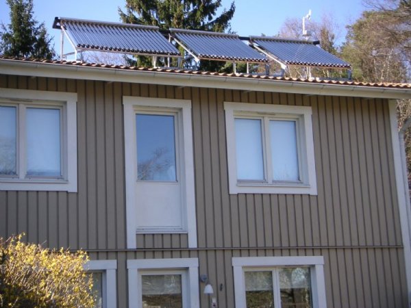 Vakuumrörsolfångare