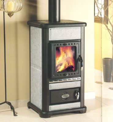 Braskaminer och vedspisar