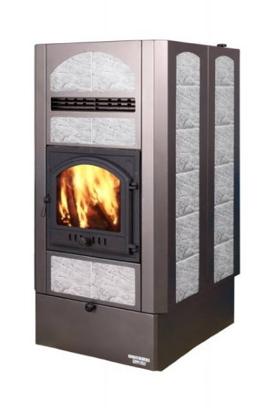 Kombikamin, Ved- och pelletskamin